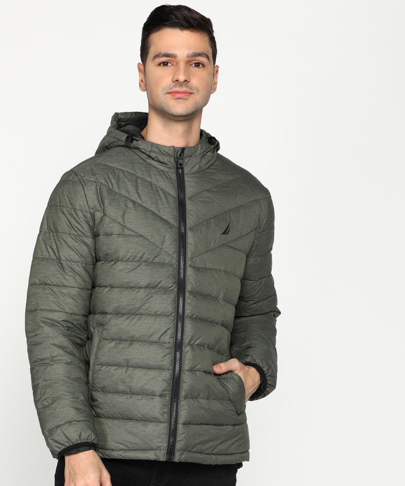 NAUTICA Full Sleeve Solid Men Jacket - Buy NAUTICA Full Sleeve