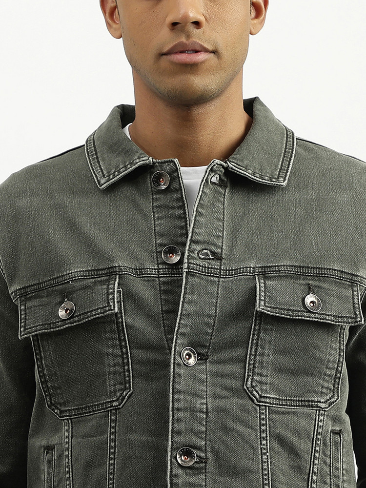 United Colors of Benetton Full Sleeve Solid Men Jacket Buy