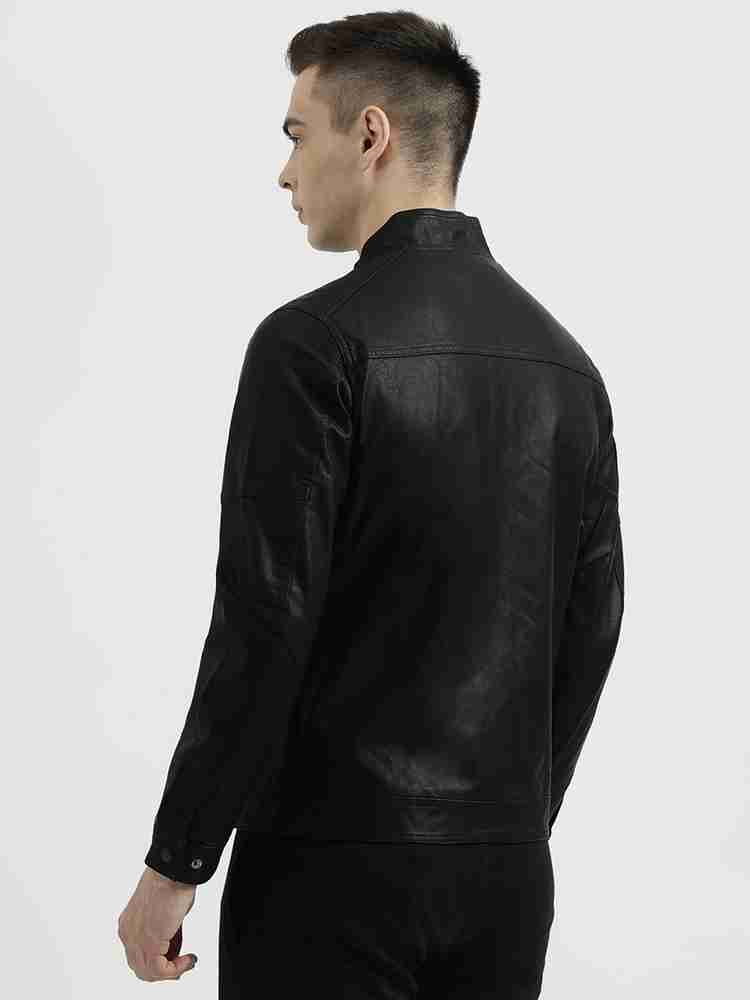 United colors of benetton full sleeve solid top men's jacket