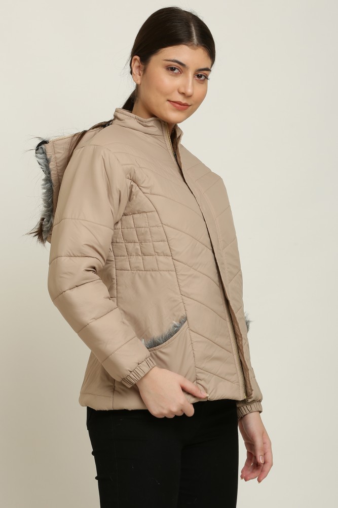 Ellipse FASHION Jacket for Girls/Jacket for Women's/Latest Stylish Solid  Color Stylish Long Jacket/Women's Quilted Jacket/Regular Fit Jacket/Full