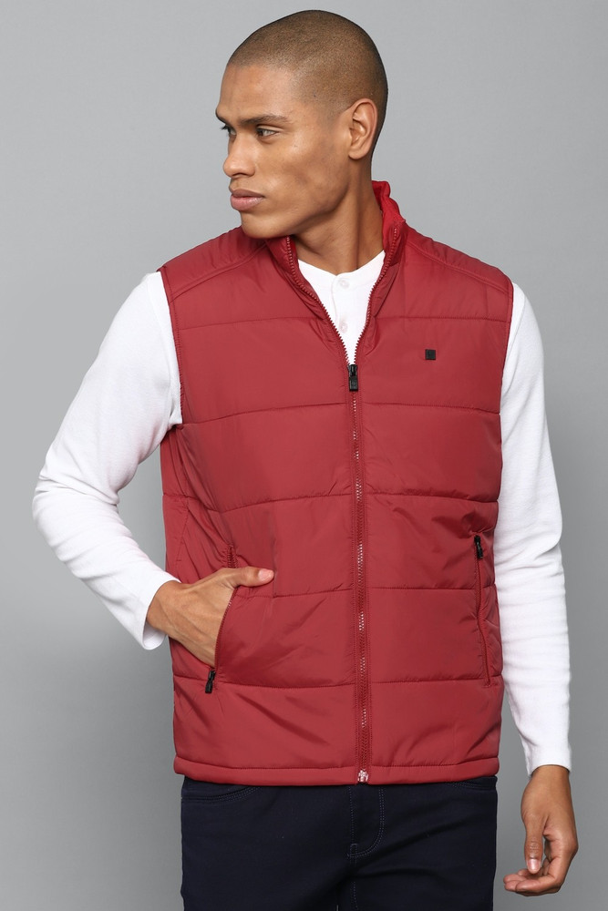 Allen solly red reversible jacket store