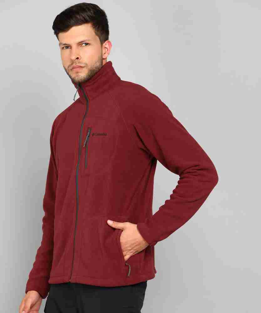 Columbia on sale fleece red