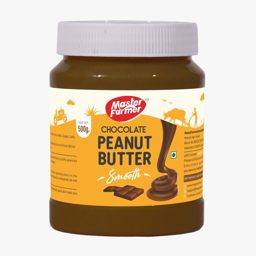 PC Organics Organic Crunchy Peanut Butter - 500 g