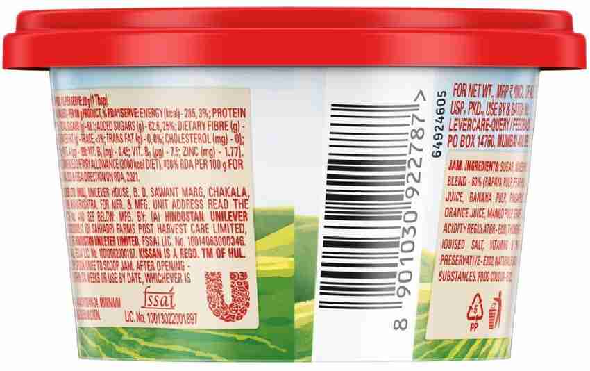 Kissan Mixed Fruit Jam Price in India - Buy Kissan Mixed Fruit Jam 