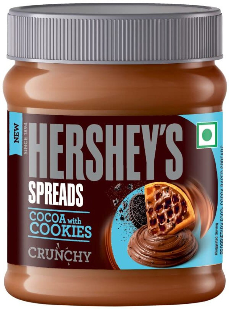 HERSHEY S Spreads Cocoa with Cookies Crunchy 352 g Price in India Buy HERSHEY S Spreads Cocoa with Cookies Crunchy 352 g online at Flipkart