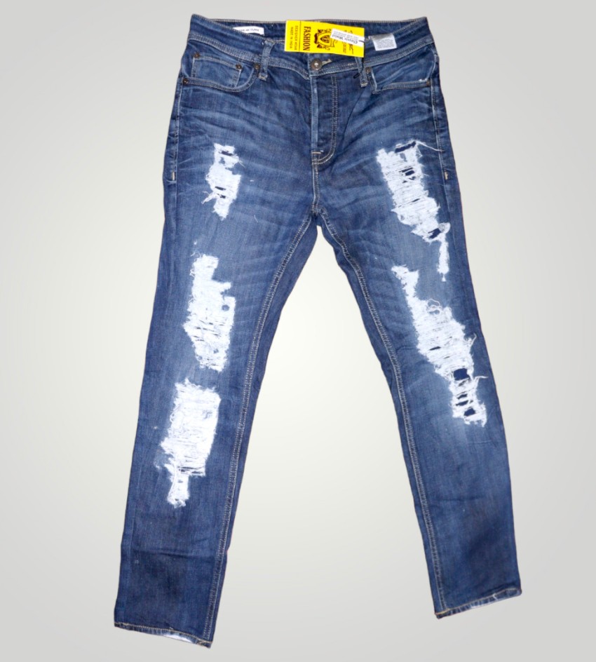 Calvy Regular Men Dark Blue Jeans - Buy Calvy Regular Men Dark Blue Jeans  Online at Best Prices in India