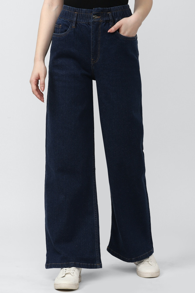 VAN HEUSEN Regular Women Dark Blue Jeans Buy VAN HEUSEN Regular