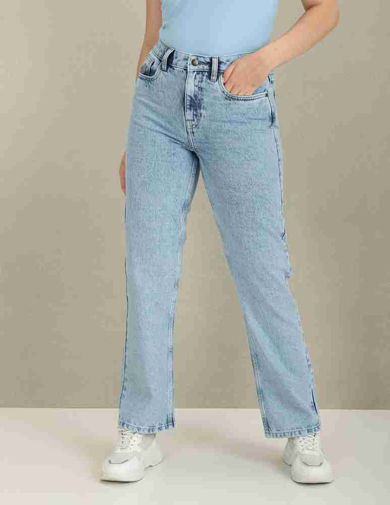 PacSun Eco Dark Blue High Waisted Baggy Jeans