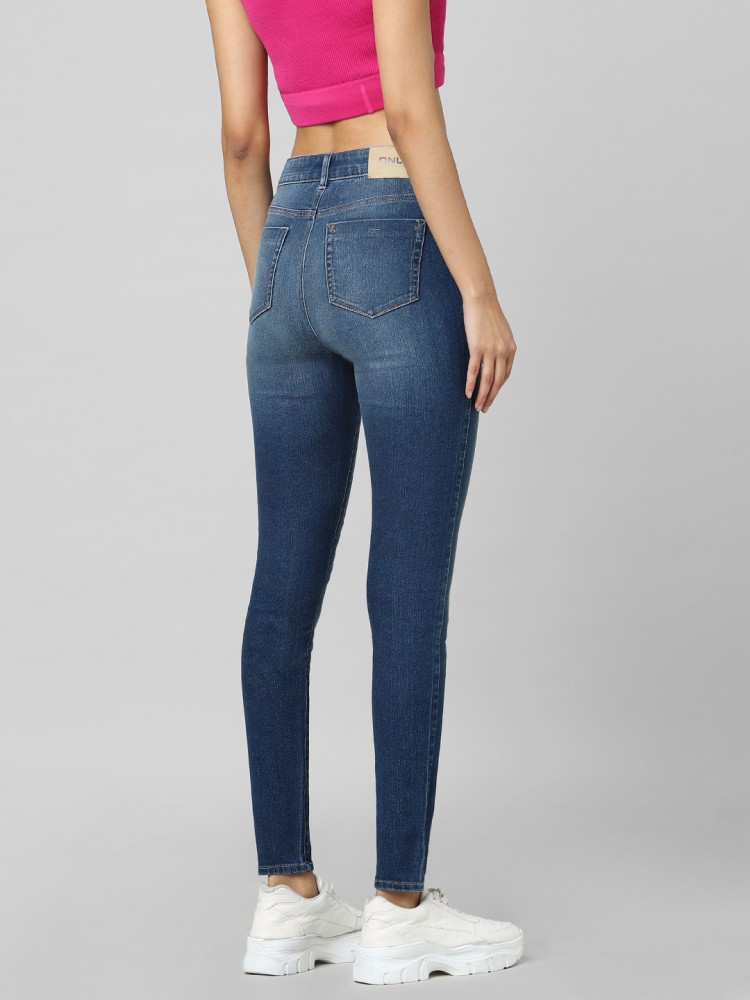 Only high waist skinny hot sale jeans