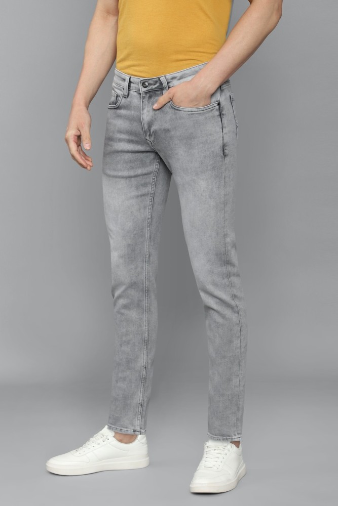 Buy Louis Philippe Grey Jeans Online - 583555