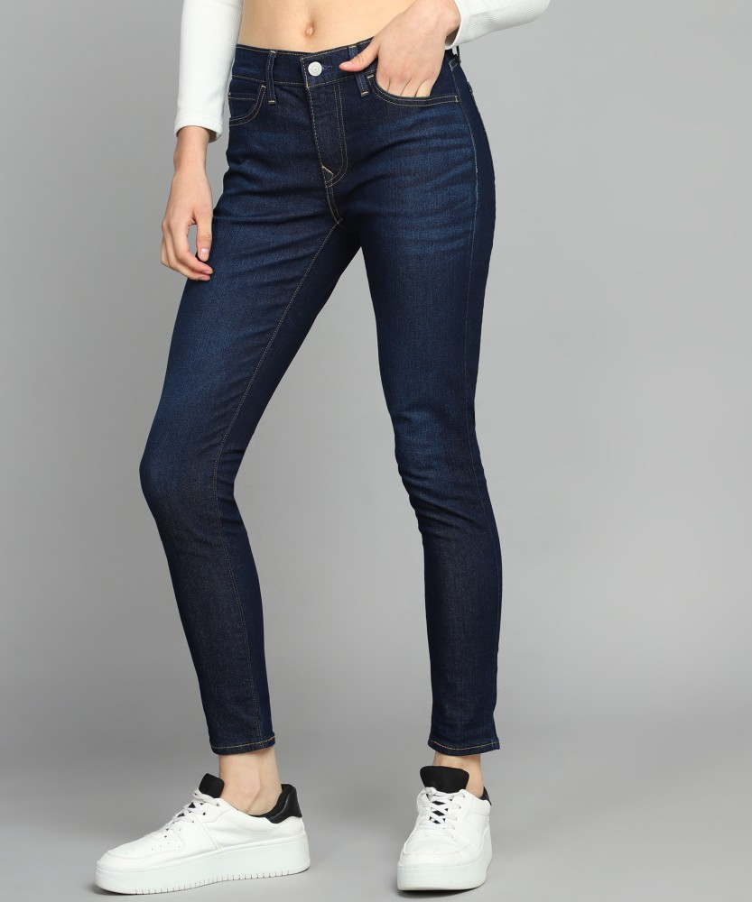 High Rise True Skinny Jeans