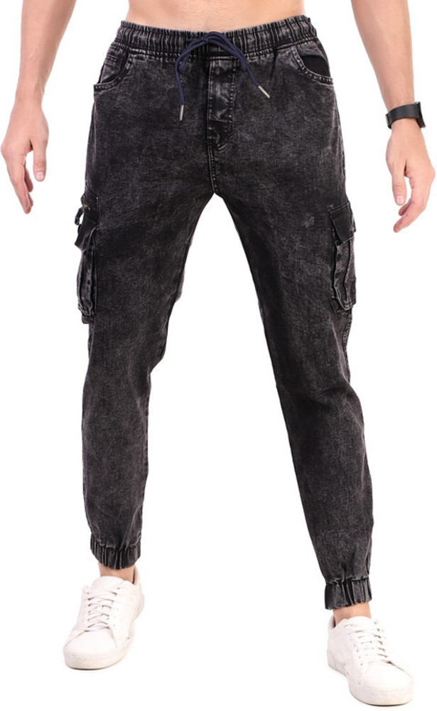 Plus91 Jogger Fit Men Black Jeans - Buy Plus91 Jogger Fit Men Black Jeans  Online at Best Prices in India | Flipkart.com