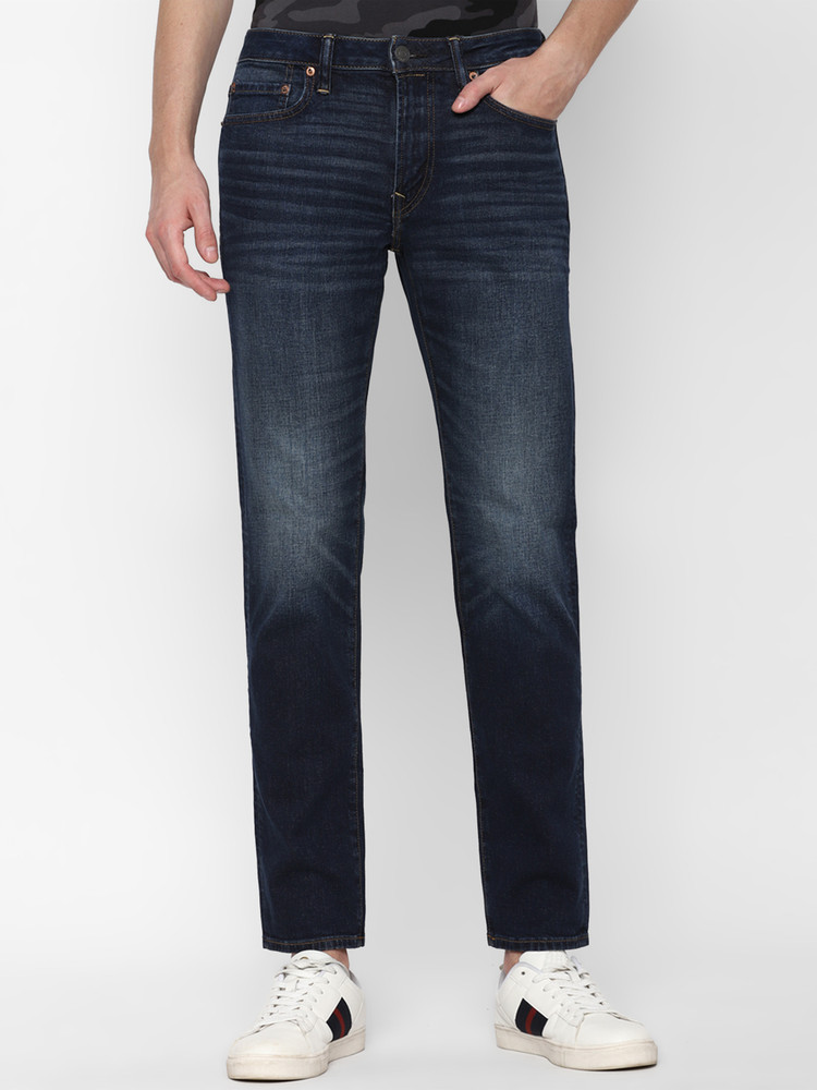 American eagle dark blue jeans sales