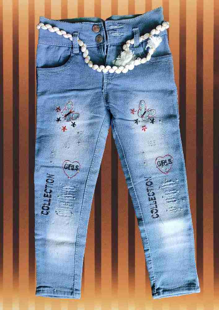 New Collection Regular Girls Light Blue Jeans Buy New Collection Regular Girls Light Blue Jeans Online at Best Prices in India Flipkart