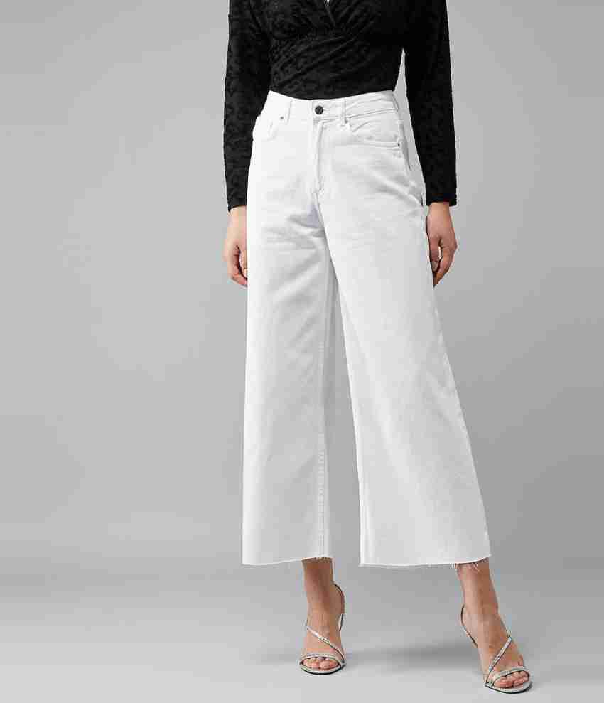 White jeans on sale for ladies flipkart