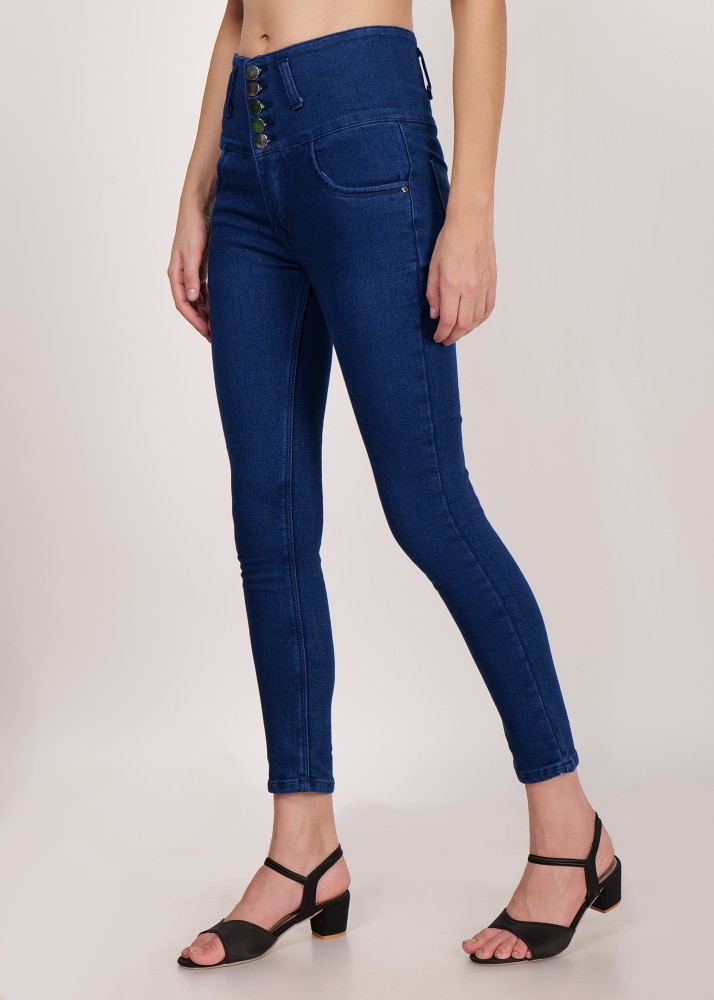 Flipkart high 2024 waist jeans