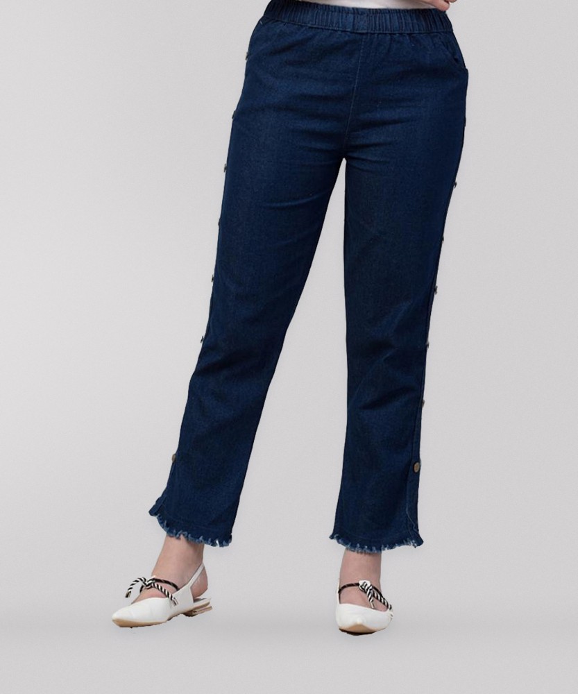 Women Denim Trousers - Buy Women Denim Trousers online in India