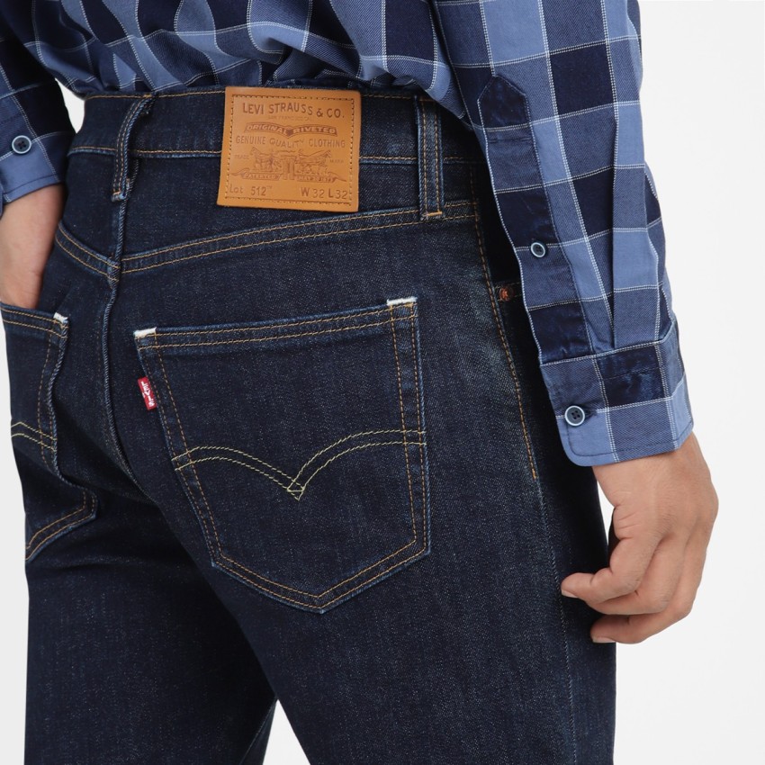 Levi's SIN CITY-WATERLESS Men's 512 Slim Taper Fit Stretch Jeans, US 29x32