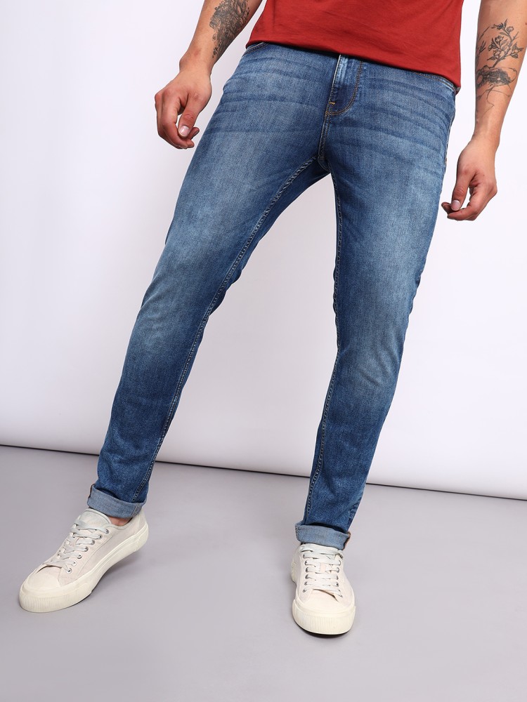 Lee Solid Blue Jeans Size 14 - 45% off