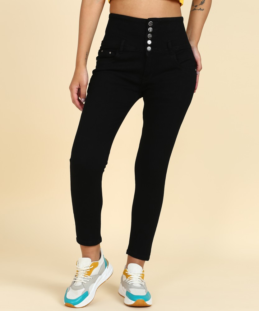 Robecult Skinny Women Black Jeans - Buy Robecult Skinny Women