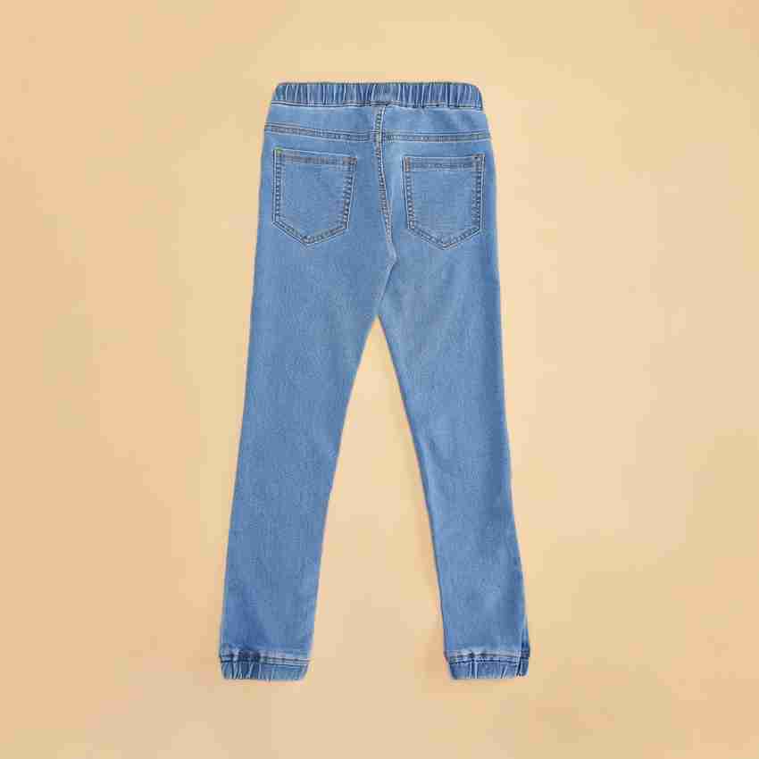 YU by Pantaloons Slim Boys Dark Blue Jeans - Buy YU by Pantaloons Slim Boys  Dark Blue Jeans Online at Best Prices in India