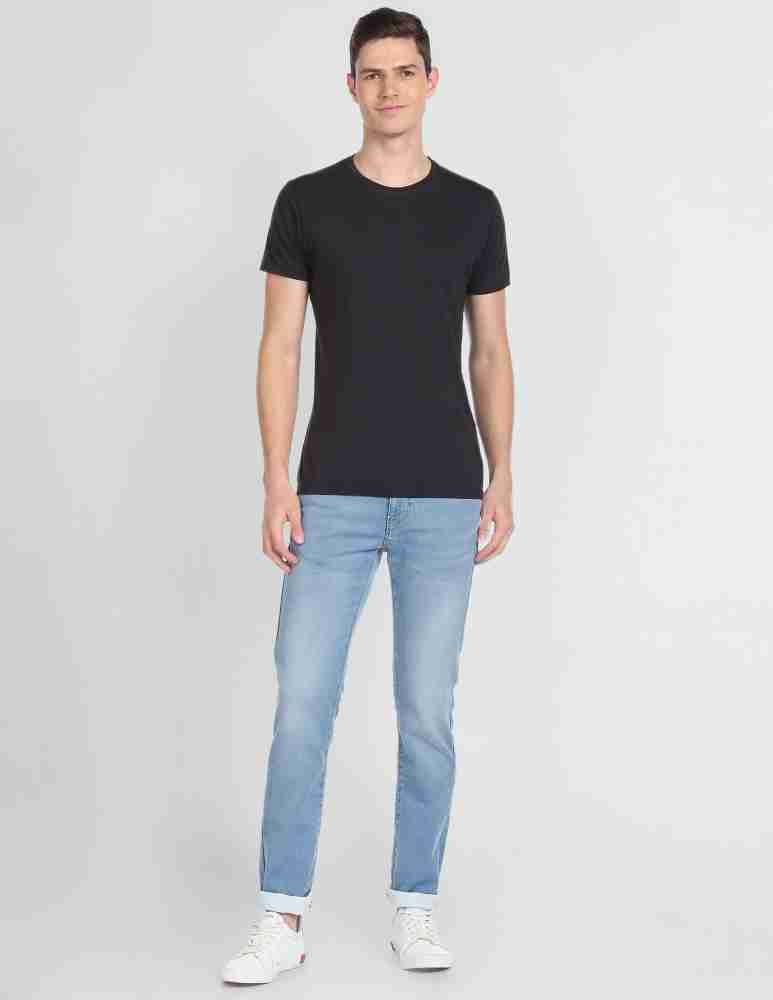 U.S. Polo Assn. Denim Co. Skinny Men Blue Jeans - Buy U.S. Polo Assn. Denim  Co. Skinny Men Blue Jeans Online at Best Prices in India