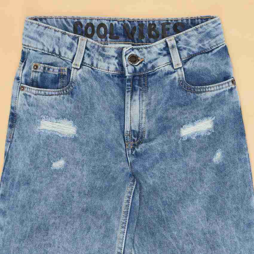 Pantaloons Junior Regular Girls Blue Jeans - Buy Pantaloons Junior Regular  Girls Blue Jeans Online at Best Prices in India