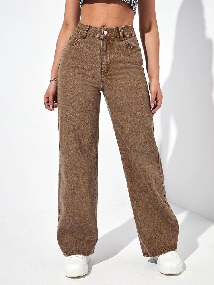 KOTTY Regular Women Brown Jeans - Buy KOTTY Regular Women Brown Jeans  Online at Best Prices in India