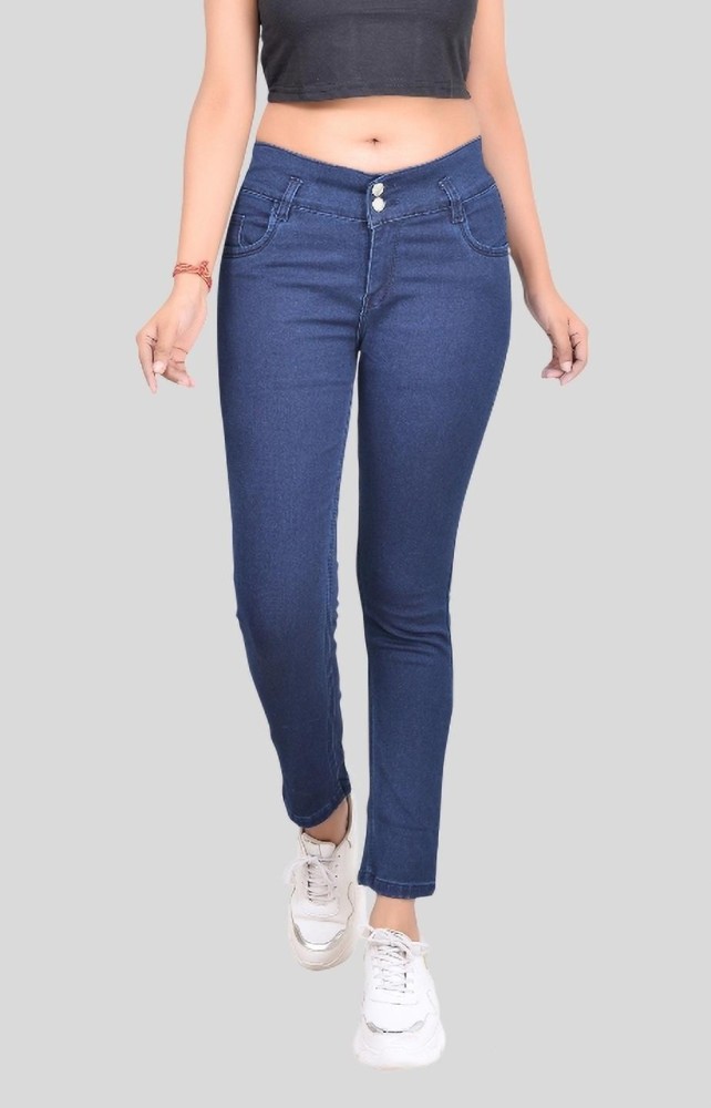 Women's Jeans, Black, Blue & Low Rise Denims