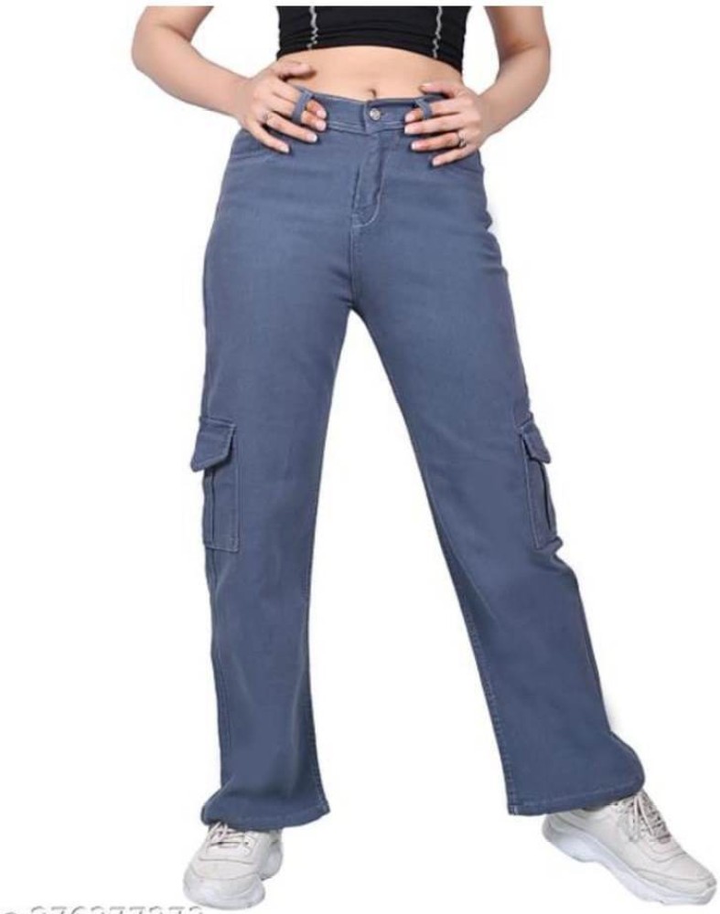 Zaristaa Flared Women Grey Jeans - Buy Zaristaa Flared Women Grey Jeans  Online at Best Prices in India