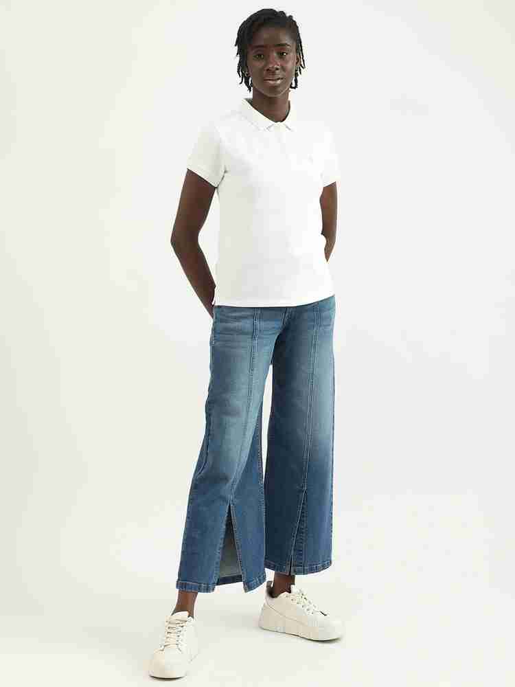 United Colors of Benetton Flared Women Blue Jeans Buy United