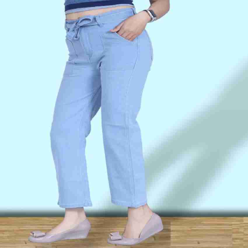 PERFECT FASHION Regular Women Light Blue Jeans - Buy PERFECT FASHION  Regular Women Light Blue Jeans Online at Best Prices in India