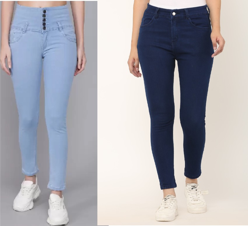 GRADELY Skinny Women Light Blue Jeans - Buy GRADELY Skinny Women