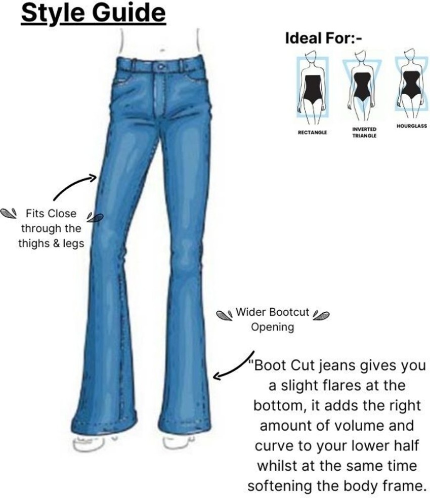 LEVI'S 725 Boot-Leg Women Blue Jeans - Buy LEVI'S 725 Boot-Leg Women Blue  Jeans Online at Best Prices in India