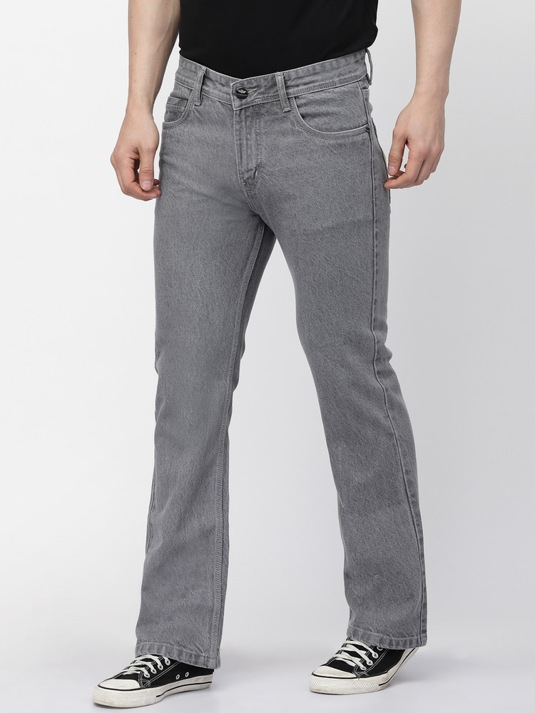 Mens gray bootcut jeans hotsell