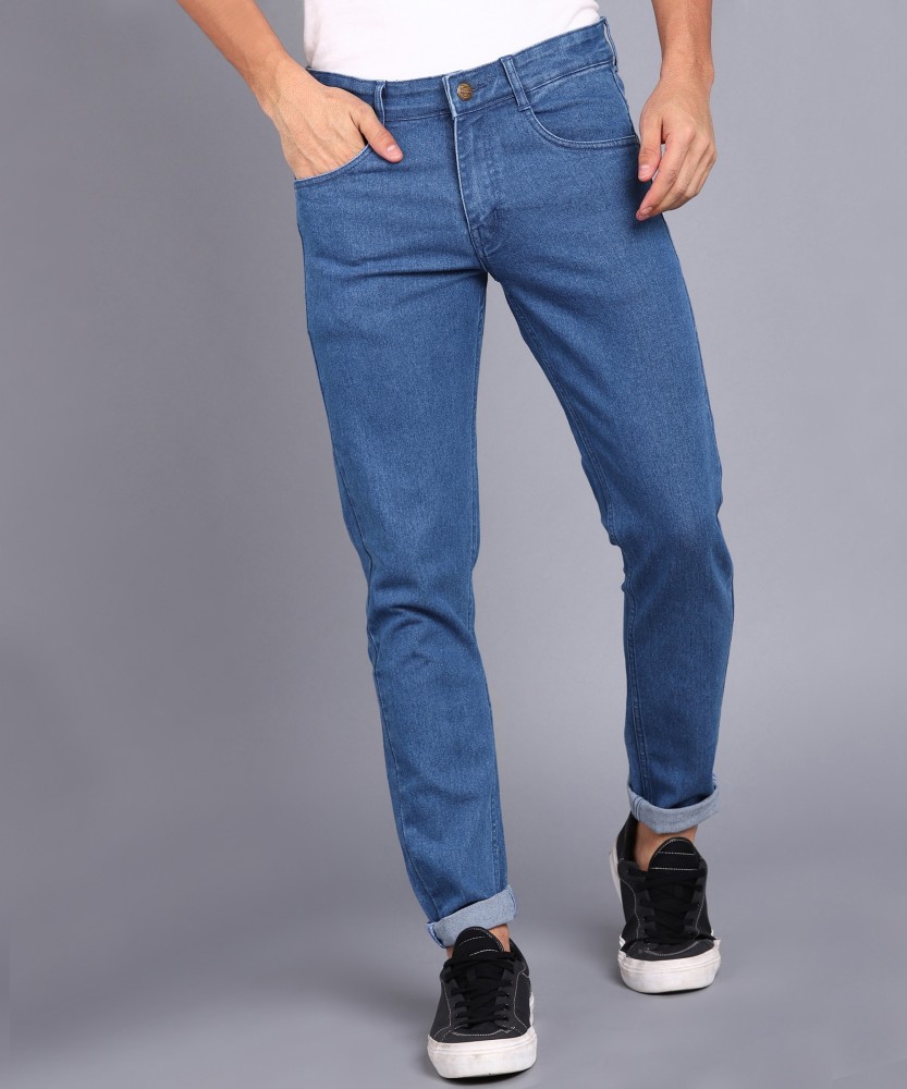Urbano Fashion Slim Men Light Blue Jeans - Buy Urbano Fashion Slim Men Light  Blue Jeans Online at Best Prices in India