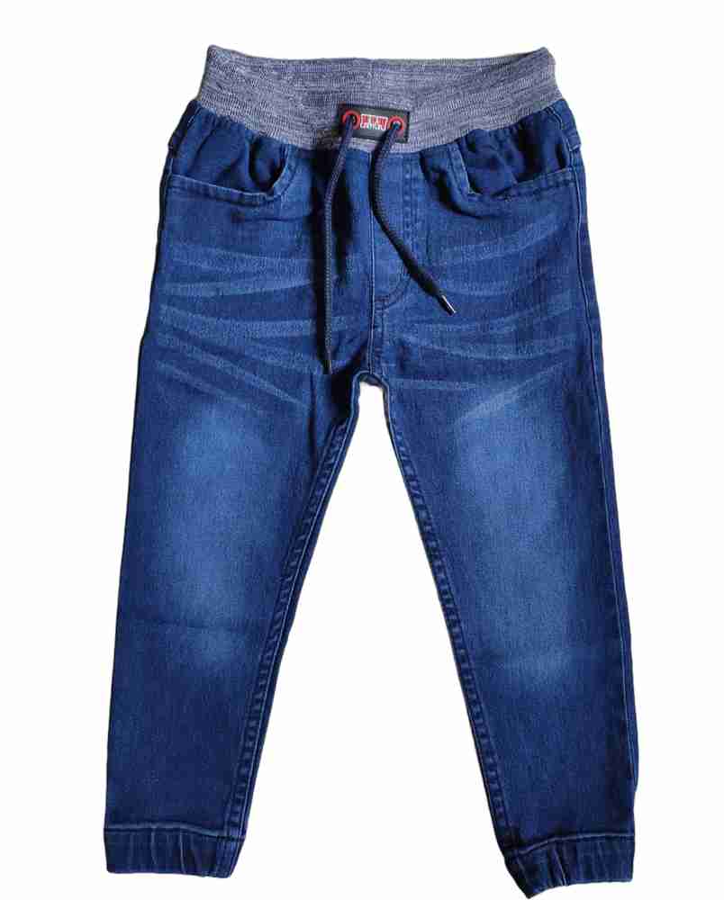 Buy ALBEPOSE Jogger Fit Boys Blue Jeans Online at Best Prices in