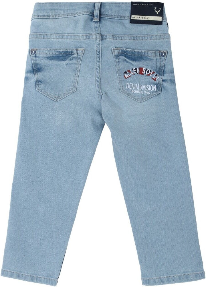 Buy Allen Solly Skinny Boys Blue Jeans Online at Best Prices in India Flipkart