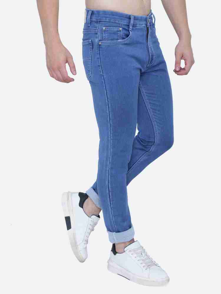 Buy AWACK Regular Men Pink Jeans Online at Best Prices in India