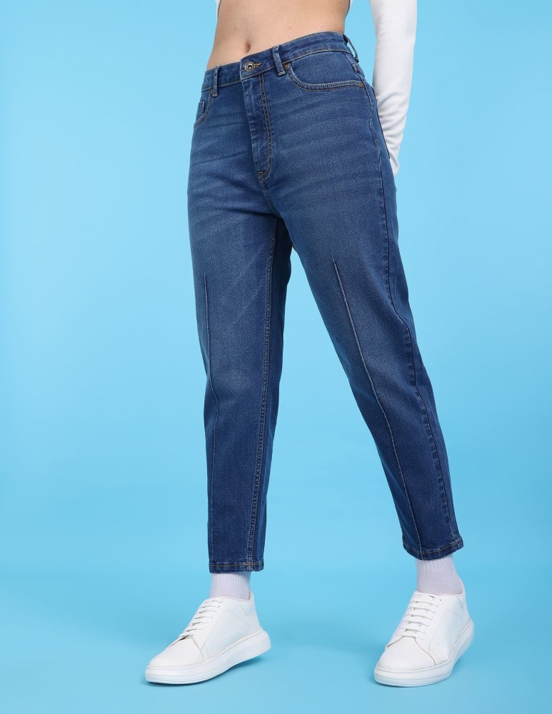 FLYING MACHINE Women Blue Jeans - Buy FLYING MACHINE Women Blue Jeans  Online at Best Prices in India