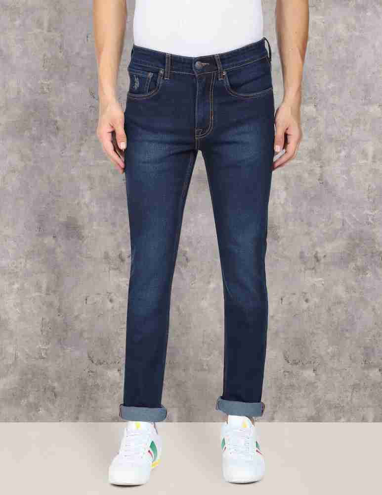U.S. Polo Assn. Denim Co. Regular Men Blue Jeans - Buy U.S. Polo