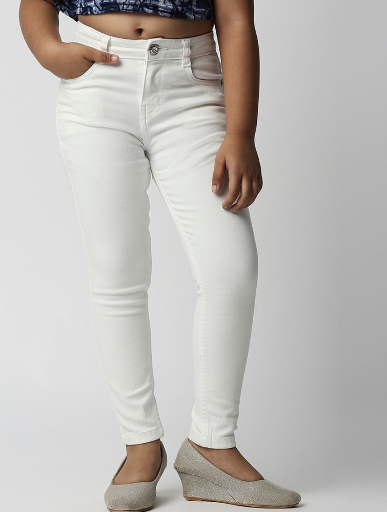 White 2025 jeans flipkart