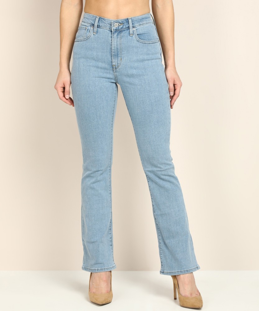 LEVI'S 725 Slim Women Light Blue Jeans - Buy LEVI'S 725 Slim Women