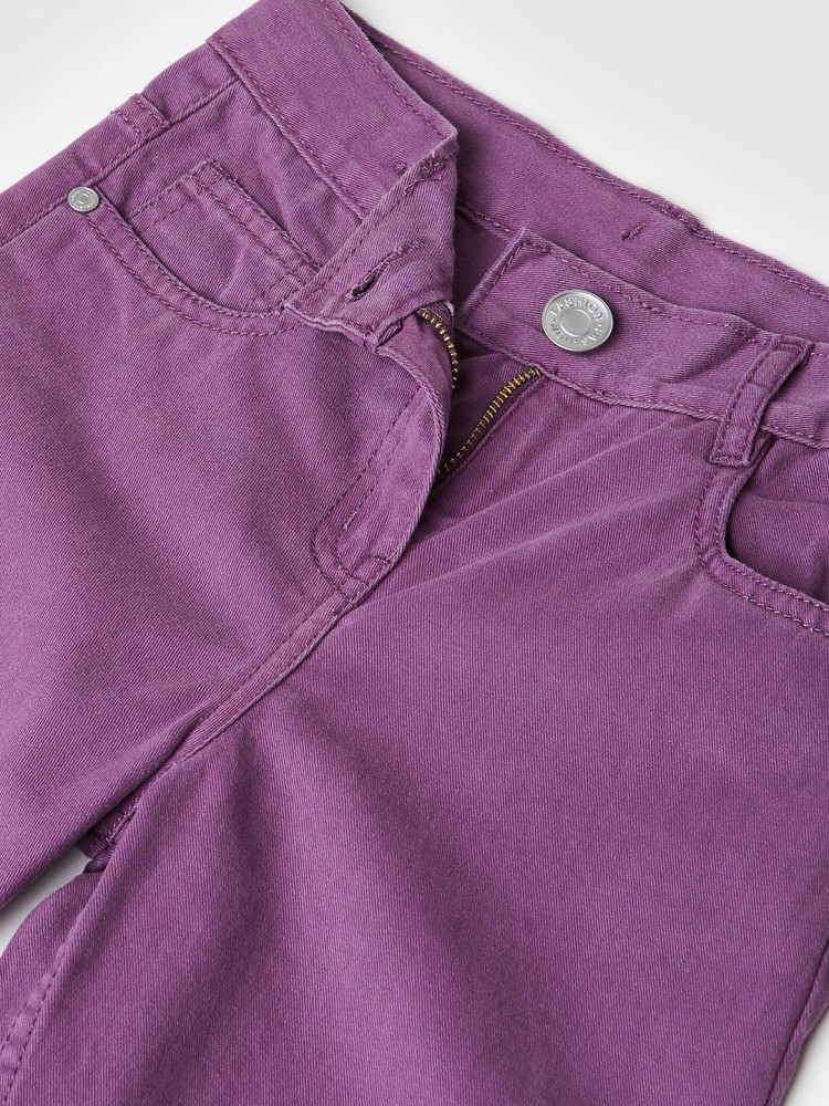 Purple fashion colour jeans