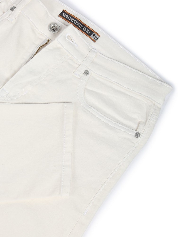 H and m top white jeans