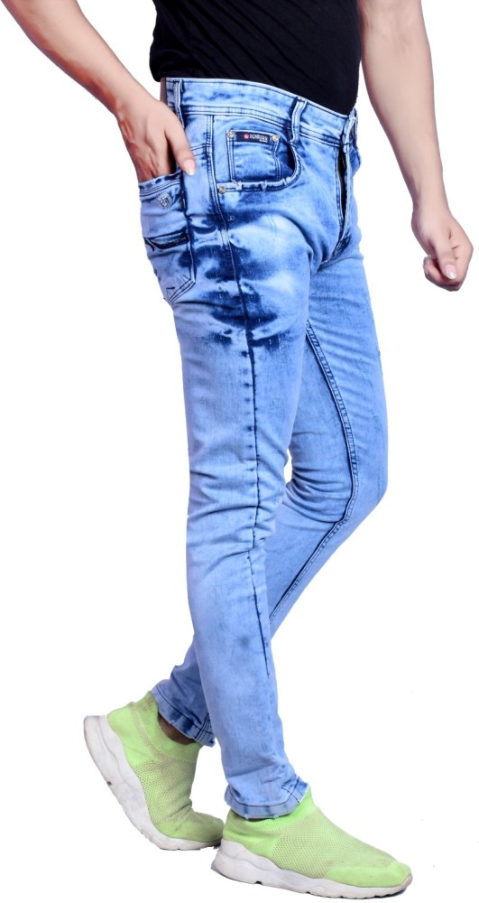 Rotek and Sky Blue Mens Slim Fit Jeans at Rs 440/piece in Ahmedabad