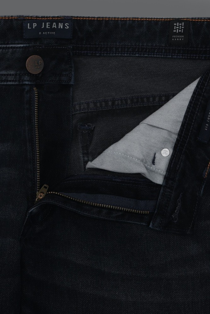 LOUIS PHILIPPE JEANS LP Jeans Mens 34 Black Denim Washed