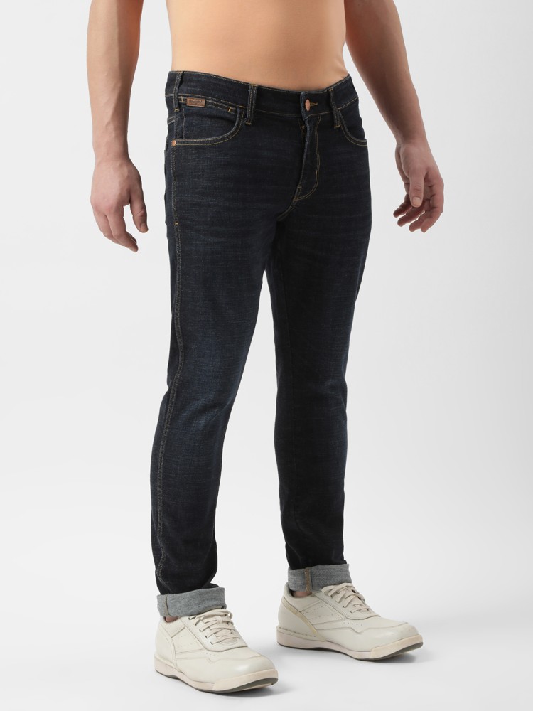 Wrangler Skinny Men Blue Jeans - Buy Wrangler Skinny Men Blue 