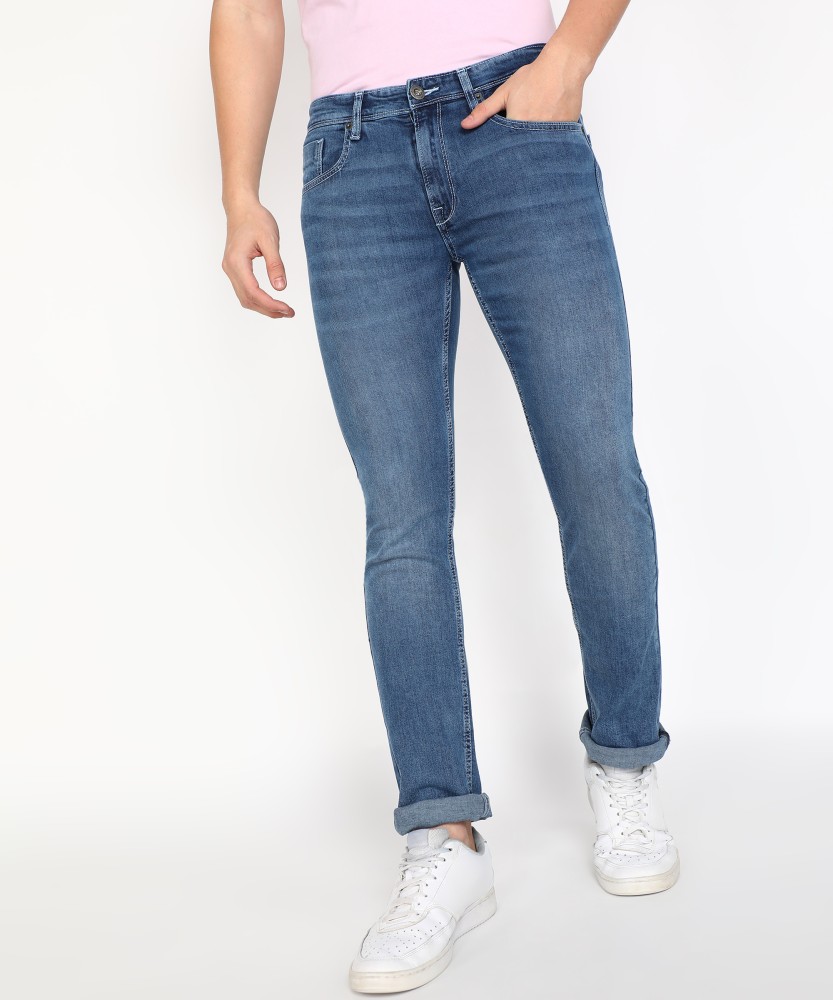 Pepe Jeans Slim Men Dark Blue Jeans - Buy Pepe Jeans Slim Men Dark Blue  Jeans Online at Best Prices in India