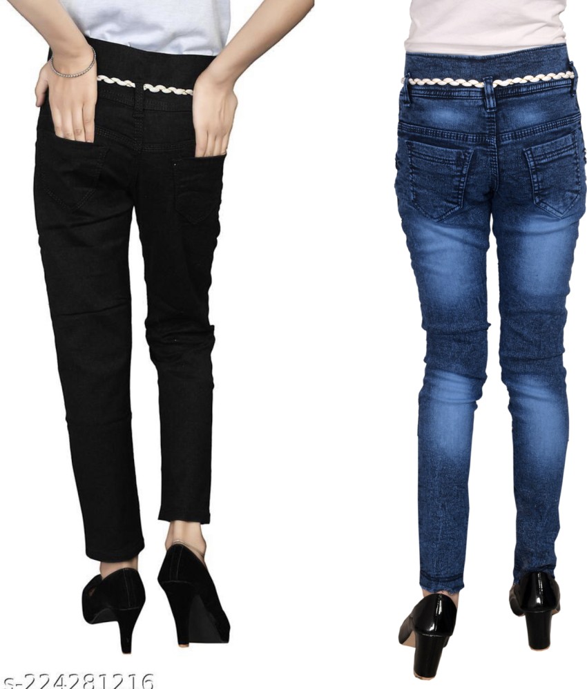 MULTIBRAAND FASHION Regular Girls Black Jeans - Buy MULTIBRAAND FASHION  Regular Girls Black Jeans Online at Best Prices in India